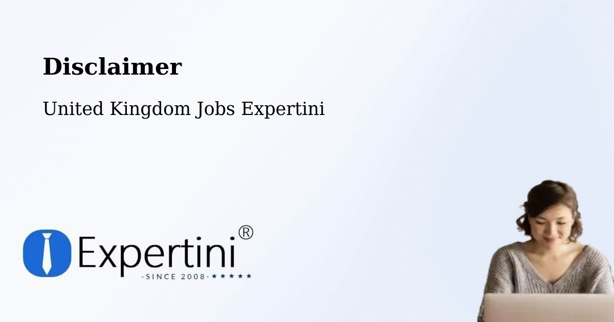 Disclaimer – Crewe - United Kingdom Jobs Expertini